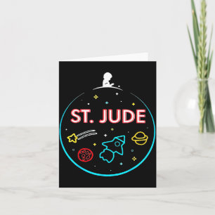 St Jude-patiënt Ty Rocket-illustratie Kaart