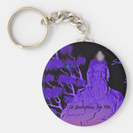 St. Jude Pray voor mij Sleutelhanger
