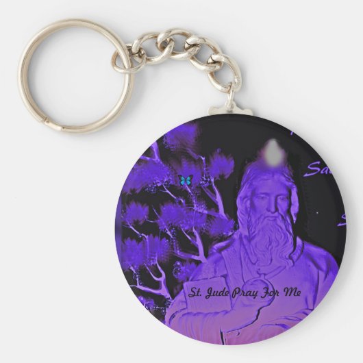 St. Jude Pray voor mij Sleutelhanger (Voorkant)