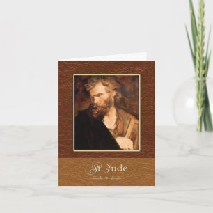 St. Jude Pray voor ons Kaart