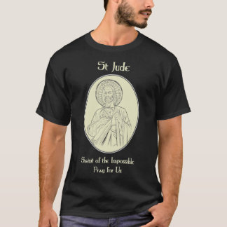 St Jude Pray voor ons katholieke Christelijk Saint T-shirt
