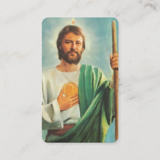 St. Jude Prayer Kaart : Gabi na uren Visitekaartje (Voorkant)