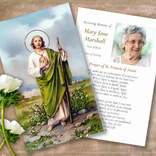 St Jude Prayer-kaarten Visitekaartje