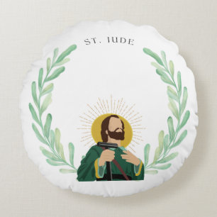 St. Jude Round Pillow Rond Kussen