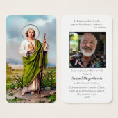 St Jude Spain Prayer Cards Visitekaartje (Voorkant /achterkant)