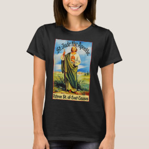 St. Jude the Apostle of Jesus Lost Causes Patron S T-shirt