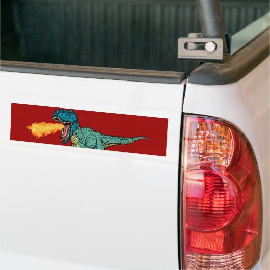 St Judeasaurus Rex door Steve Miller Bumpersticker (Op Truck)