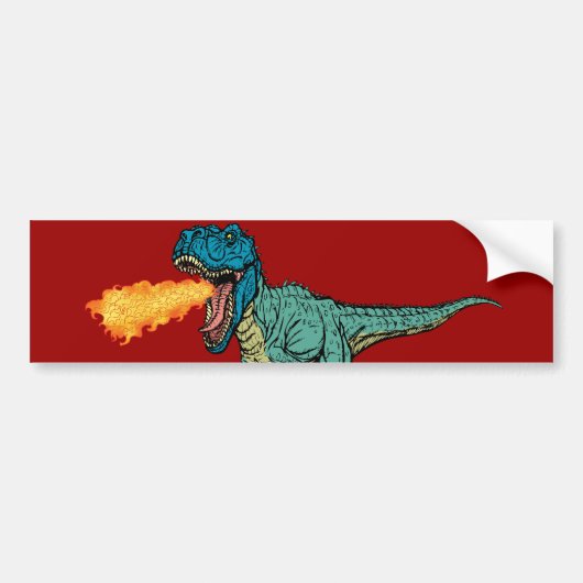 St Judeasaurus Rex door Steve Miller Bumpersticker (Voorkant)