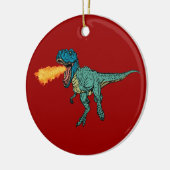 St Judeasaurus Rex door Steve Miller Keramisch Ornament (Links)