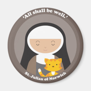 St. Julian van Norwich Magneet