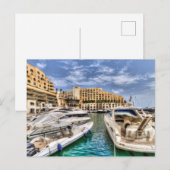  St Julians Portomaso Marina Briefkaart (Voorkant / Achterkant)