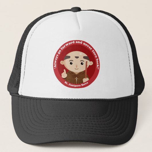 St. Junipero Serra Trucker Pet (Voorkant)