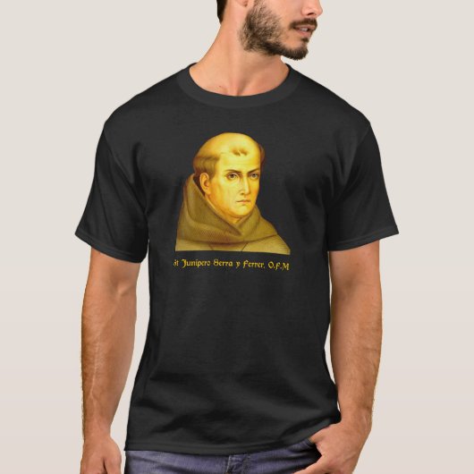 St Junipero Serra y Ferrer T-shirt (Voorkant)