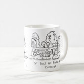 St Just in Roseland Church Mok (Voorkant rechts)
