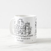 St Just in Roseland Church Mok (Voorkant links)