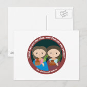 St. Justa & St. Rufina Briefkaart (Voorkant / Achterkant)