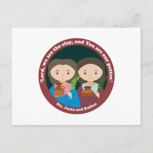 St. Justa & St. Rufina Briefkaart