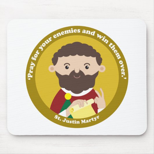 St. Justin Martyr Muismat (Voorkant)