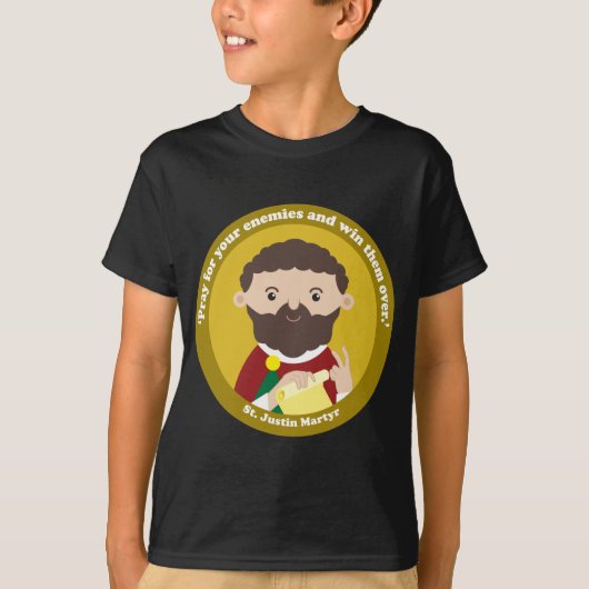 St. Justin Martyr T-shirt (Voorkant)