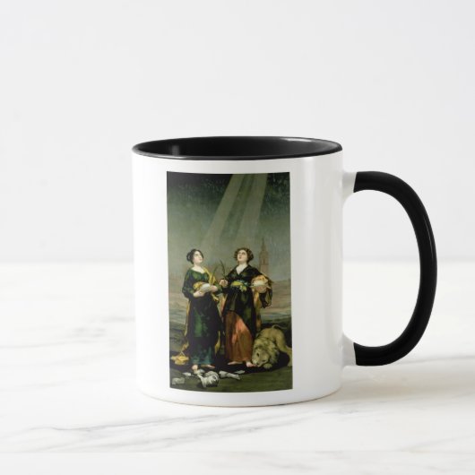 St. Justina en St. Rufina, 1817 Mok (Rechts)