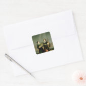St. Justina en St. Rufina, 1817 Vierkante Sticker (Envelop)