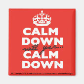 ST-kalm-magneet Magneet (Voorkant)