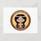 St. Kateri Tekakwitha Briefkaart (Voorkant)