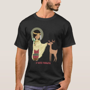St Kateri Tekakwitha katholieke heilige lelie van  T-shirt