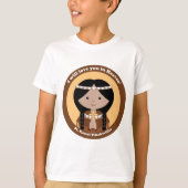 St. Kateri Tekakwitha T-shirt (Voorkant)