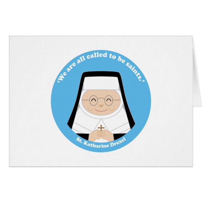 St. Katharine Drexel (Voorkant Horizontaal)