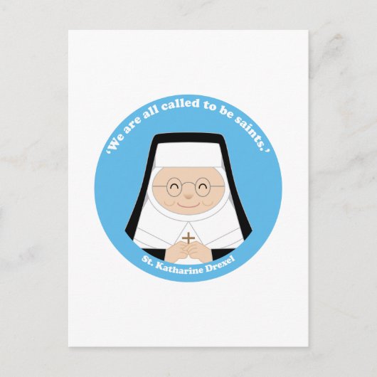 St. Katharine Drexel Briefkaart (Voorkant)
