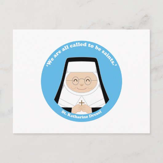 St. Katharine Drexel Briefkaart (Voorkant)