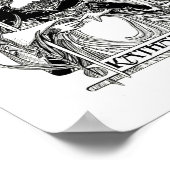 St. Katherine van Alexandrië Poster (Hoek)