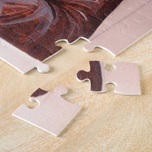 St. Kentigern Eerste Bisschop van Glasgow Icoon Legpuzzel (Zijkant)