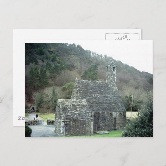 St.Kevins Church, Glendalough,Co.Wicklow,Ierland Briefkaart (Voorkant / Achterkant)