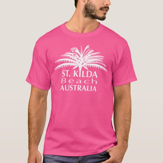 St.Kilda Beach Australië 4 T-shirt (Voorkant)