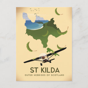St Kilda, Buiten-Hebriden Schotland Briefkaart