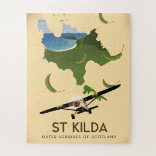 St Kilda, Buiten-Hebriden Schotland Legpuzzel