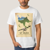 St Kilda, Buiten-Hebriden Schotland T-shirt (Voorkant)