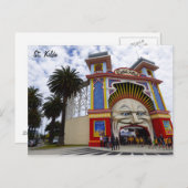 St. Kilda Luna Park Briefkaart (Voorkant / Achterkant)