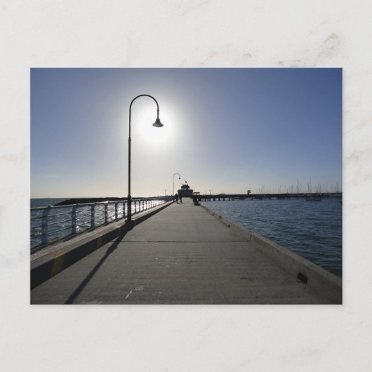 St Kilda Pier Briefkaart (Voorkant)