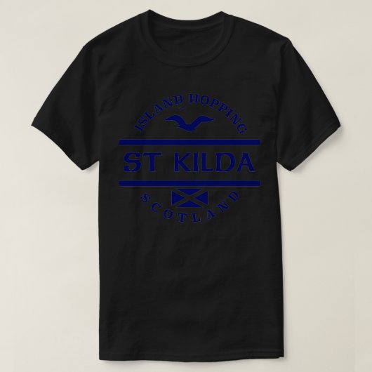St Kilda Scottish Islands T-shirt (Design voorkant)