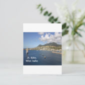 St. Kitts Briefkaart (Staand voorkant)