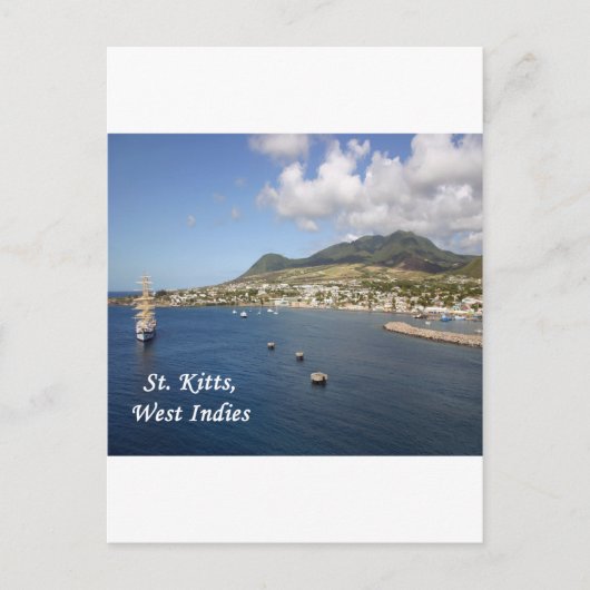 St. Kitts Briefkaart (Voorkant)