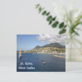 St. Kitts Briefkaart (Staand voorkant)