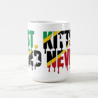 St. Kitts Drip Text | Caribbean Flag Design | Fan  Koffiemok