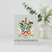 St. kitts en nevis briefkaart (Staand voorkant)