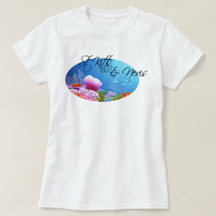 St. Kitts en Nevis reef T-shirt