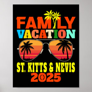 St. Kitts en Nevis Vakantie Familievakantie 2025  Poster