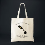 St. Kitts en Nevis Wedding Welcome Bag Tas Black<br><div class="desc">Het weekend van de bruiloft heet cadeautas voor gasten uit de stad voor je bruiloft,  met afbeelding van St. Kitts en Nevis,  met gouden hart.  Vul tas met je favoriete godies.</div>